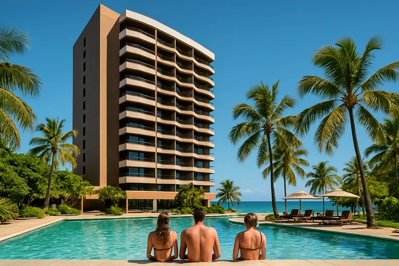 Descubra o Apart-hotel Flat na praia de iracema 504
